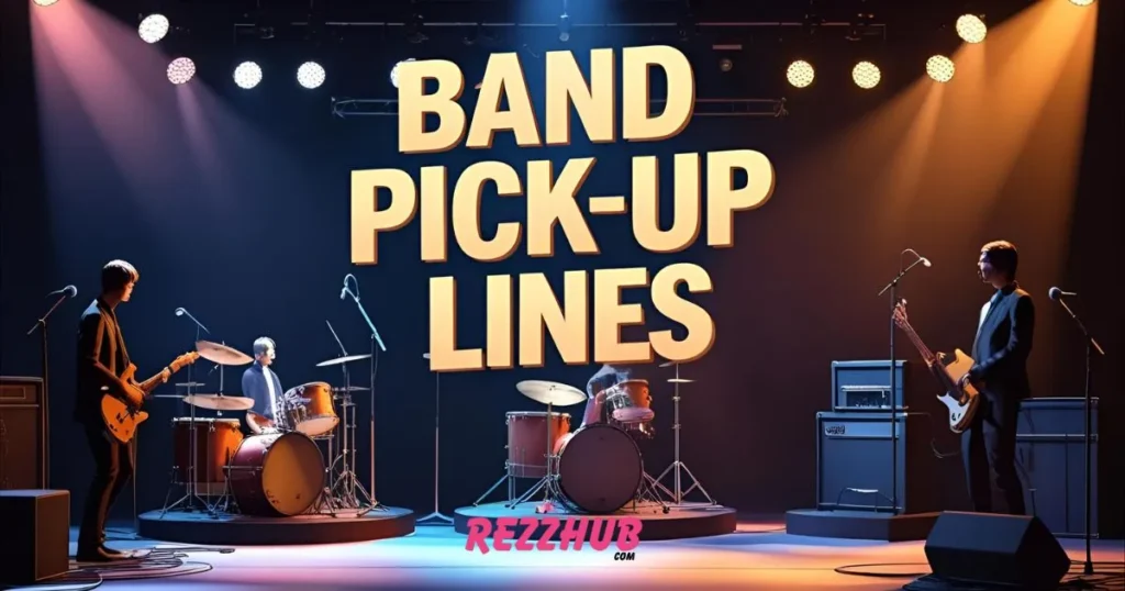 Dirty Band Pick Up Lines