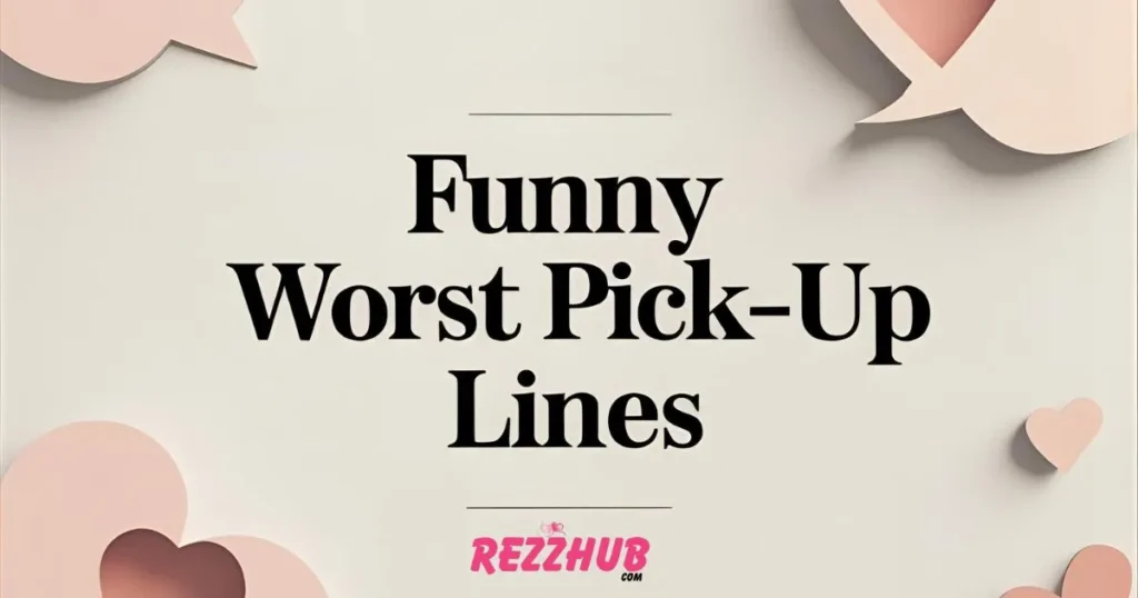 Funny Worst Pick-Up Lines