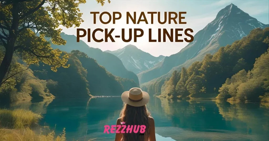 Top Nature Pick-Up Lines