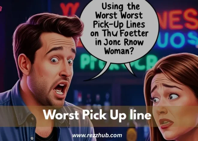 125+ Worst Pick-Up Lines