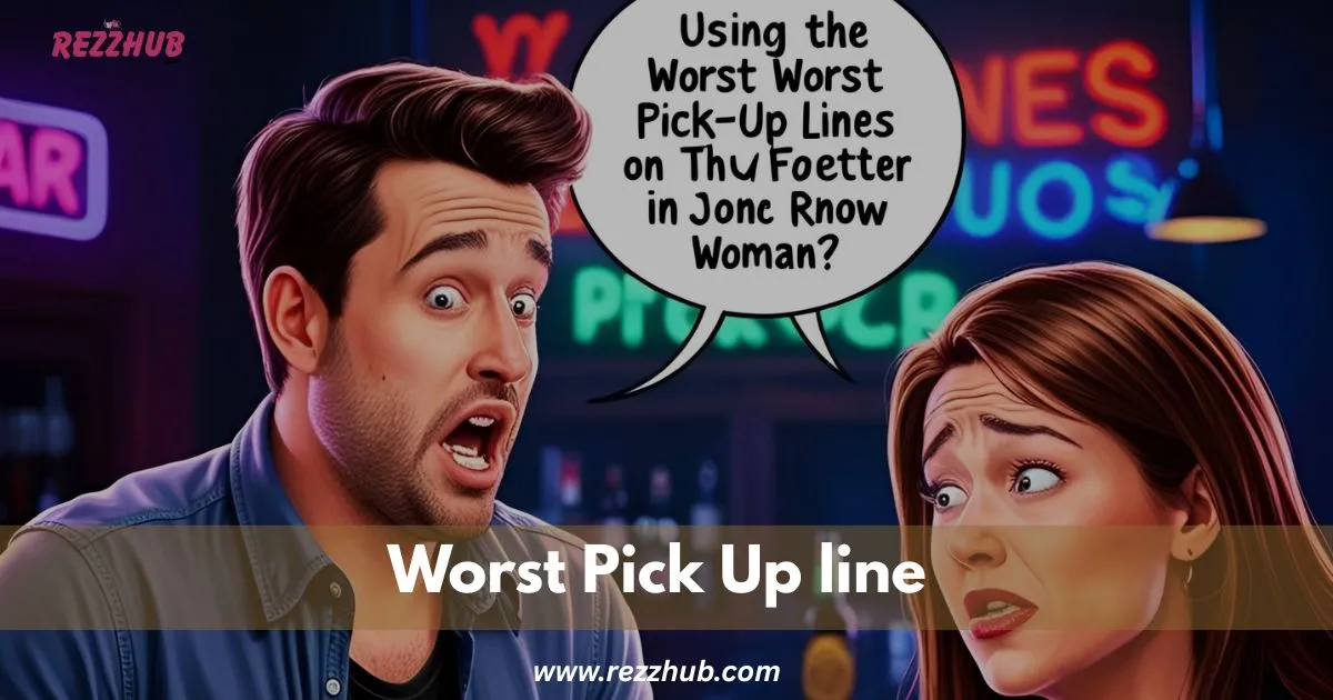 125+ Worst Pick-Up Lines