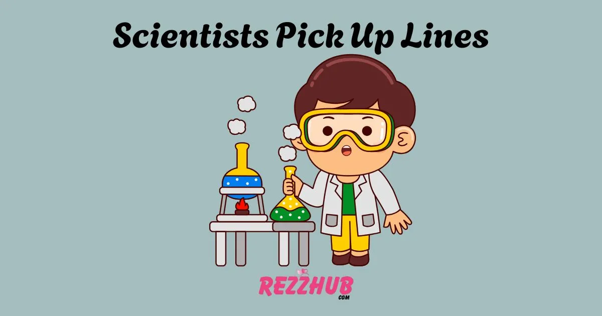 scientists pick up lines