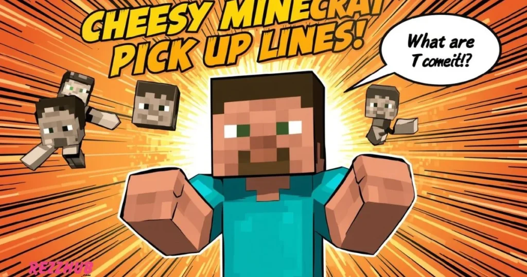 Cheesy Minecraft Pick Up Lines