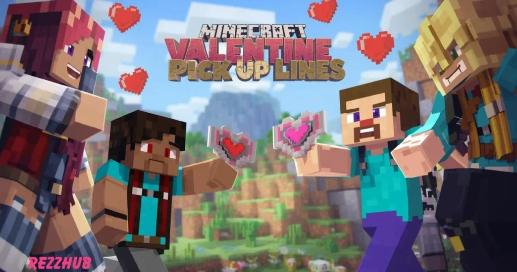 Minecraft Valentine Pick Up Lines