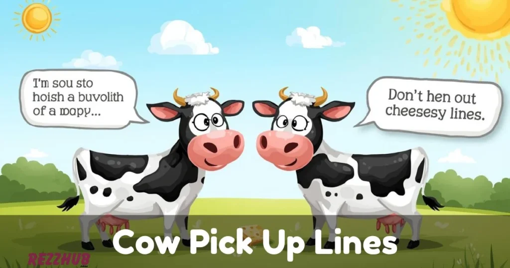 Cow Pickup Lines