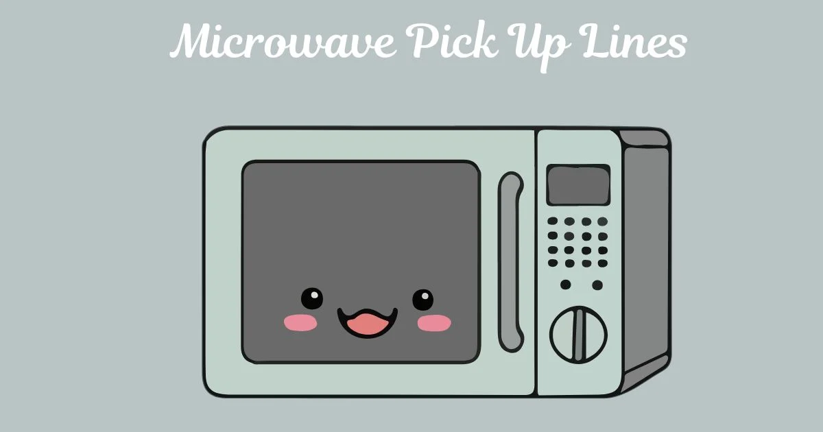 Microwave Pick Up Lines